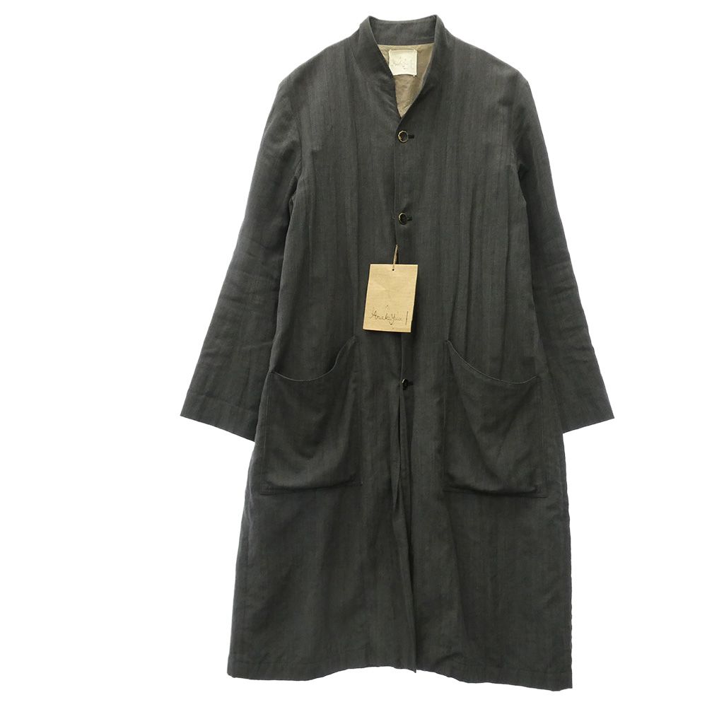 アラキユウ Araki Yuu 2314 atelier coat ウール リネン アトリエ