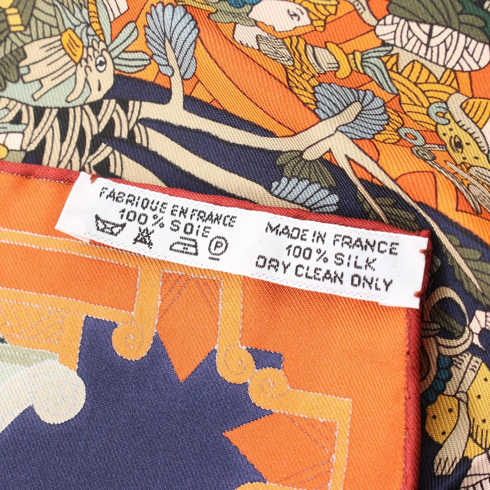 エルメス HERMES スカーフ カレ90 ASTRES et SOLEILS マルチ シルク カレ90 レディース Used A