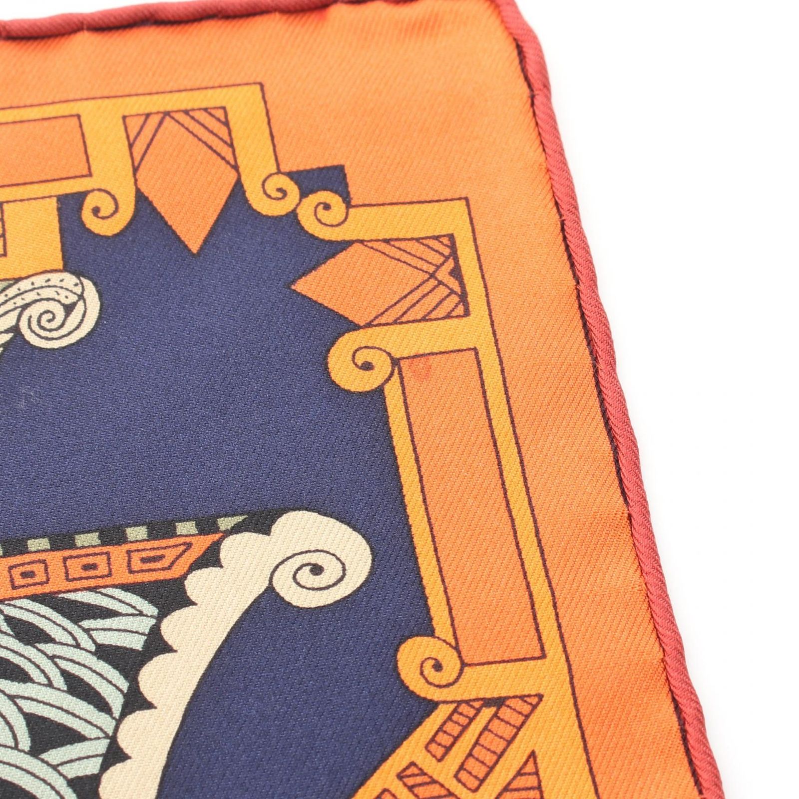エルメス HERMES スカーフ カレ90 ASTRES et SOLEILS マルチ シルク カレ90 レディース Used A