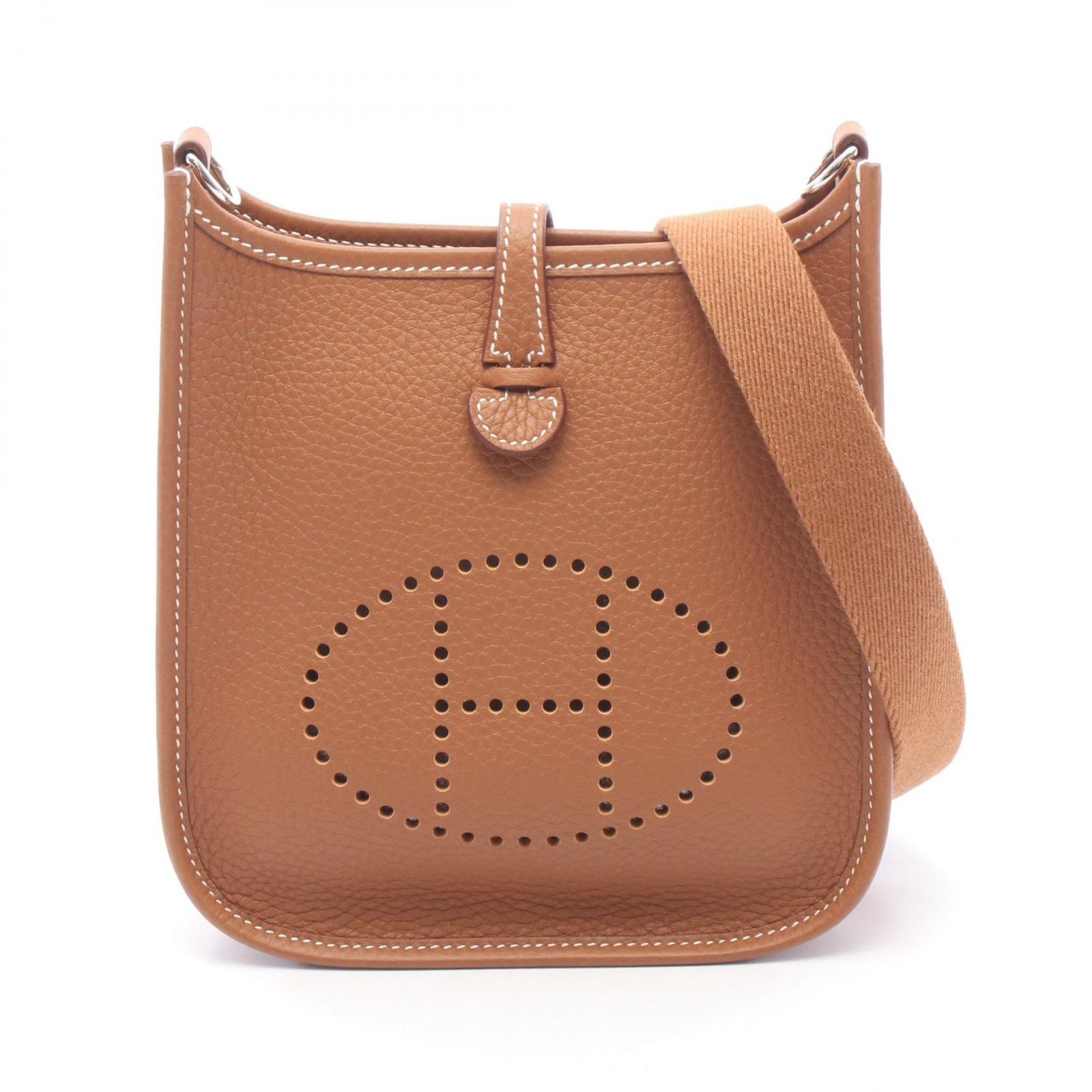 エルメス HERMES ショルダーバッグ エヴリンTPM ゴールド ゴールド その他 エヴリンアマゾンTPM ゴールド レディース 未使用