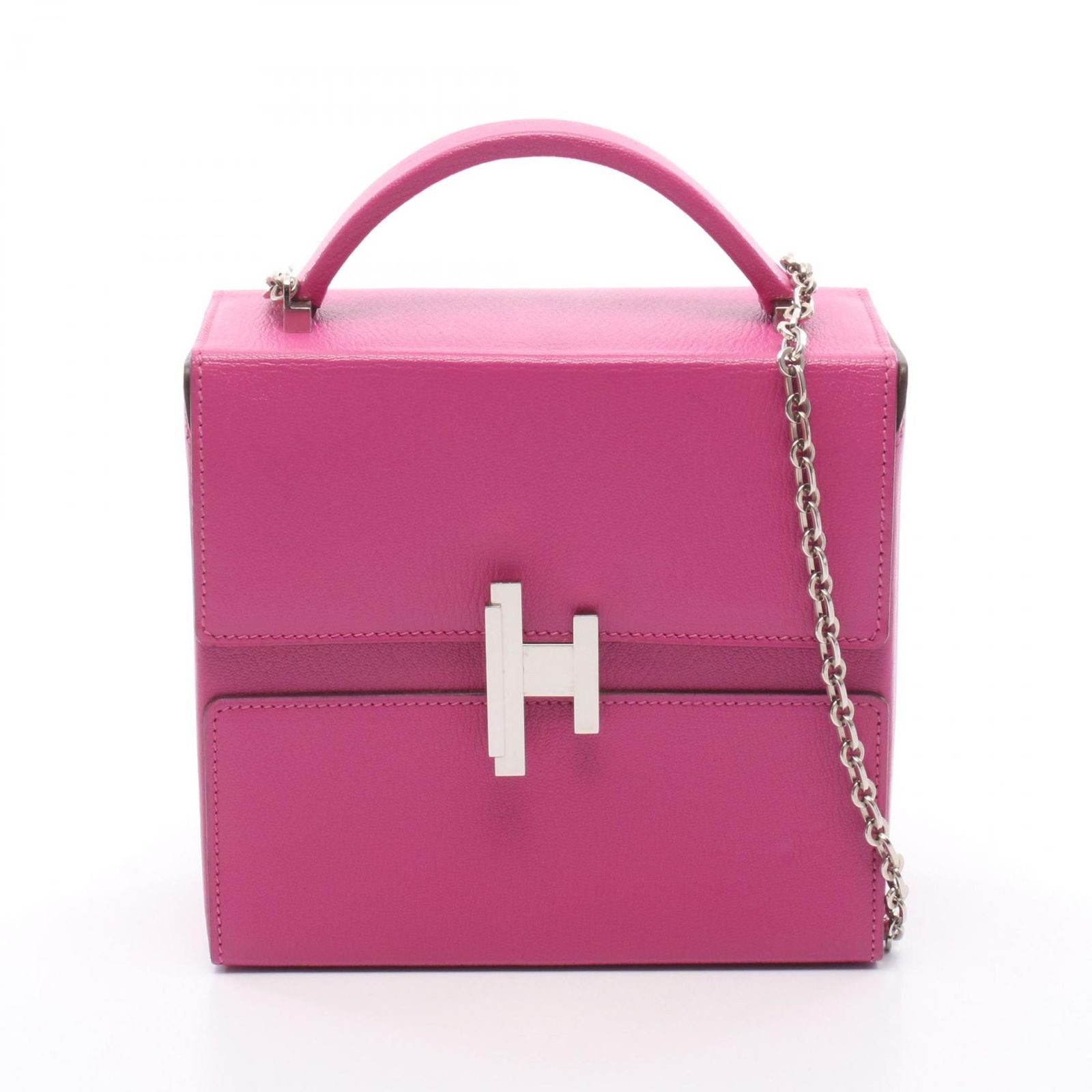 エルメス HERMES ショルダーバッグ シネティック 2WAY マグノリア レザー シネティック マグノリア レディース Used A