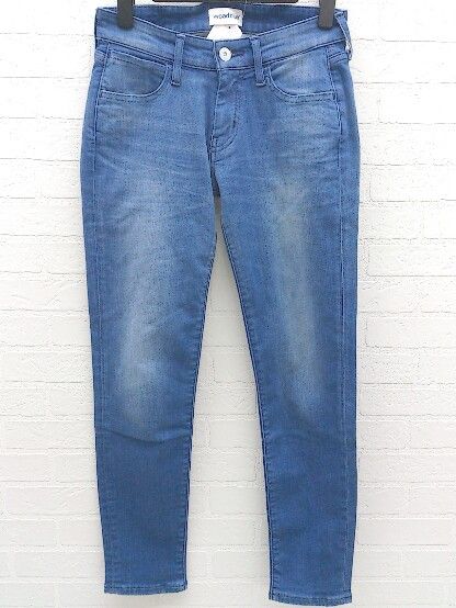 ◇ woadblue ウォードブルー ストレッチ スキニー ジーンズ デニム パンツ 23 インディゴ * 【1002799320368】