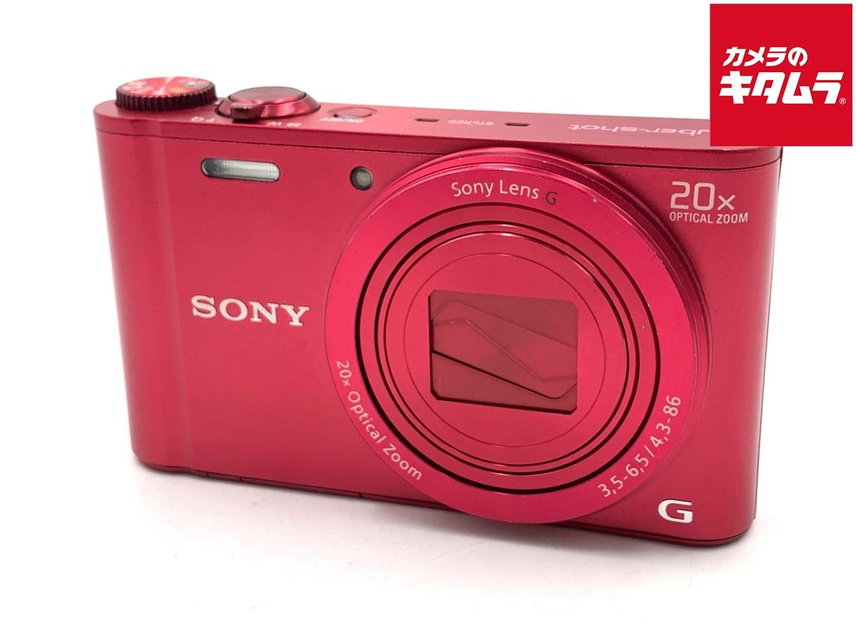 【中古】 【難あり品】 ソニー Cyber-shot DSC-WX300 R レッド