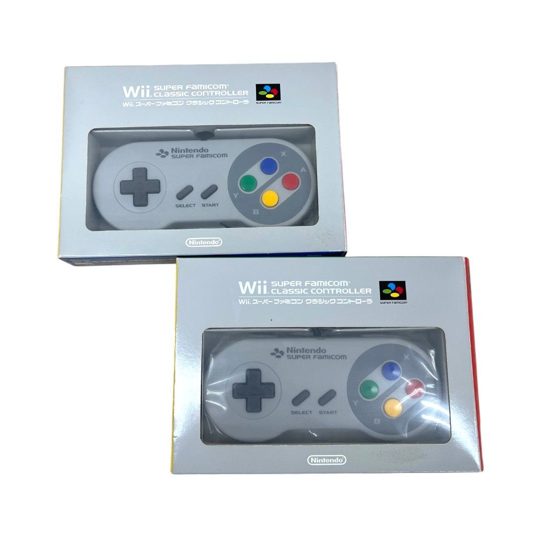 新品未使用】Wii用 スーパーファミコン クラシックコントローラ クラブ