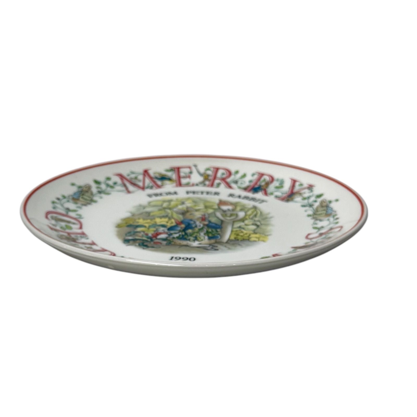 WEDGWOOD ウェッジウッド ピーターラビットシリーズ 1990年 クリスマス