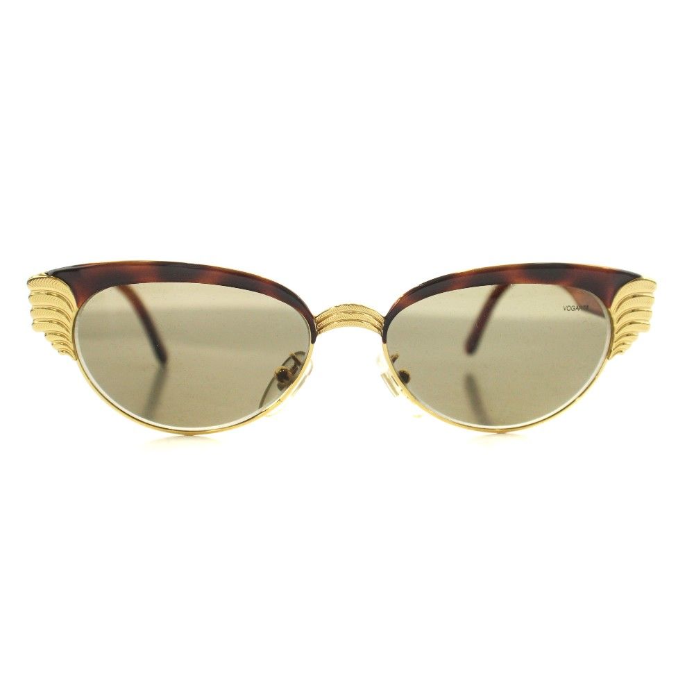ポリス POLICE サングラス 眼鏡 アイウェア べっ甲柄 金属フレーム 茶 ブラウン /KU ■GY62