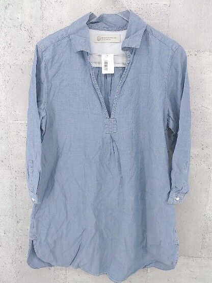 ◇ BEAUTY&YOUTH ビューティ&ユース UNITED ARROWS 長袖 シャツ ブルー * 【1002799453325】