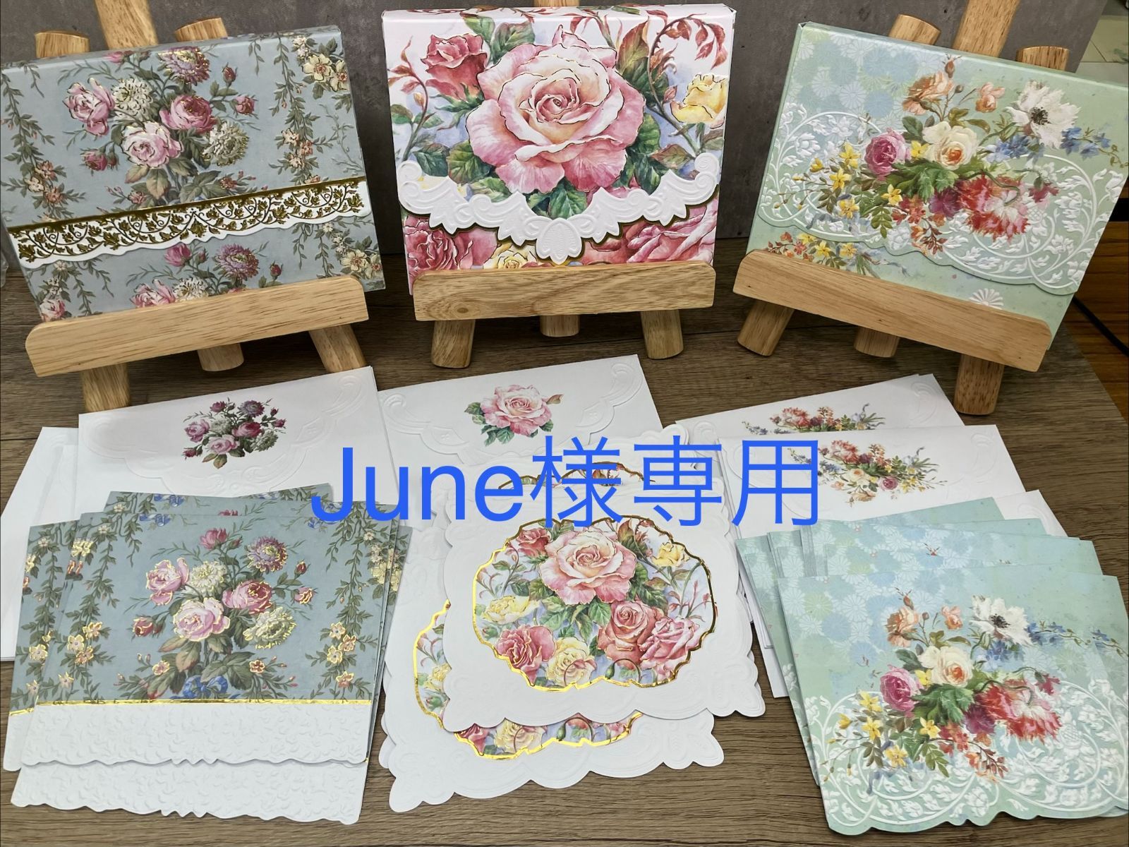 【June様専用】Carol Wilson　Portfolio Boxed Notecards（3boxes）