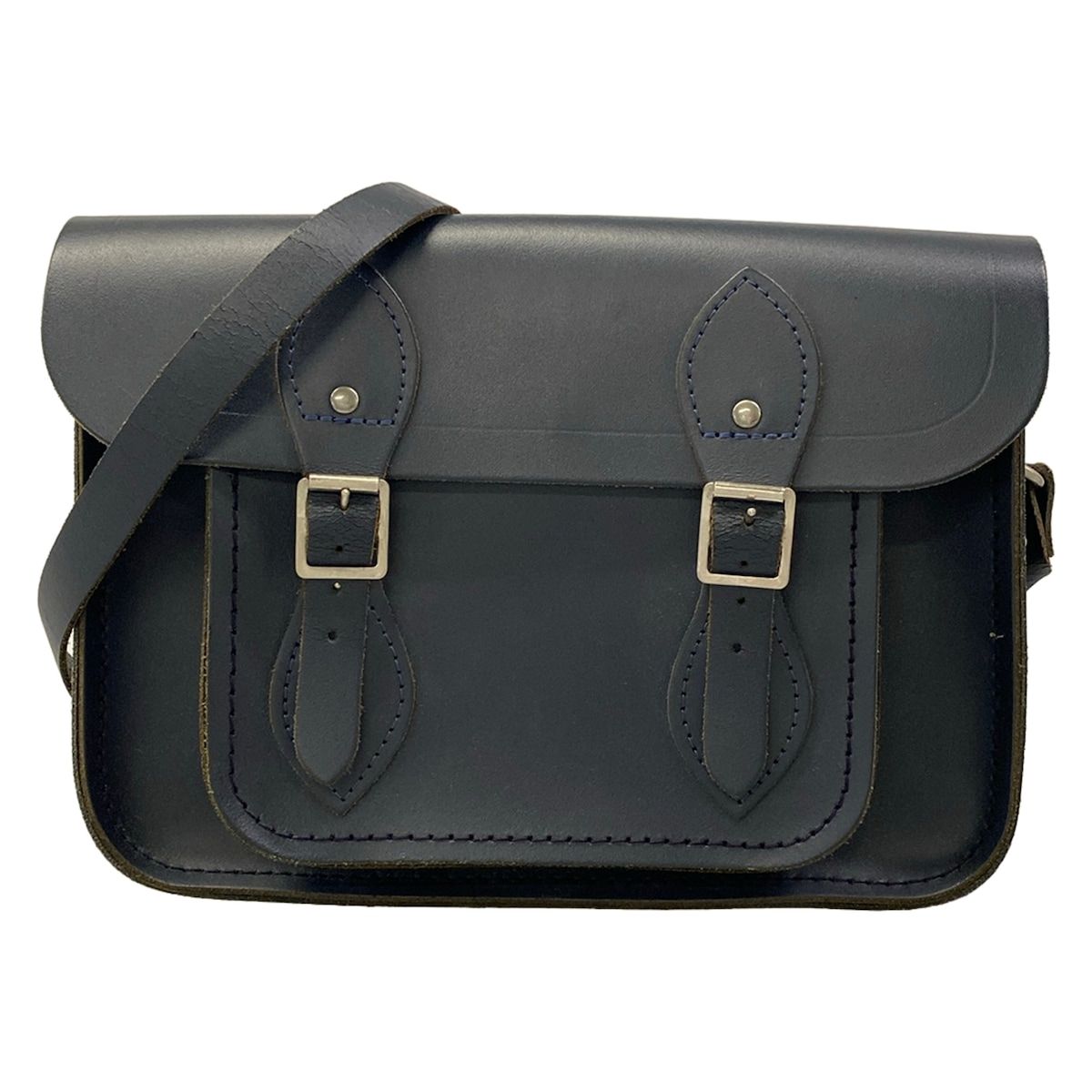 The Cambridge Satchel Company(ケンブリッジサッチェルカンパニー) ショルダーバッグ - ダークネイビー レザー