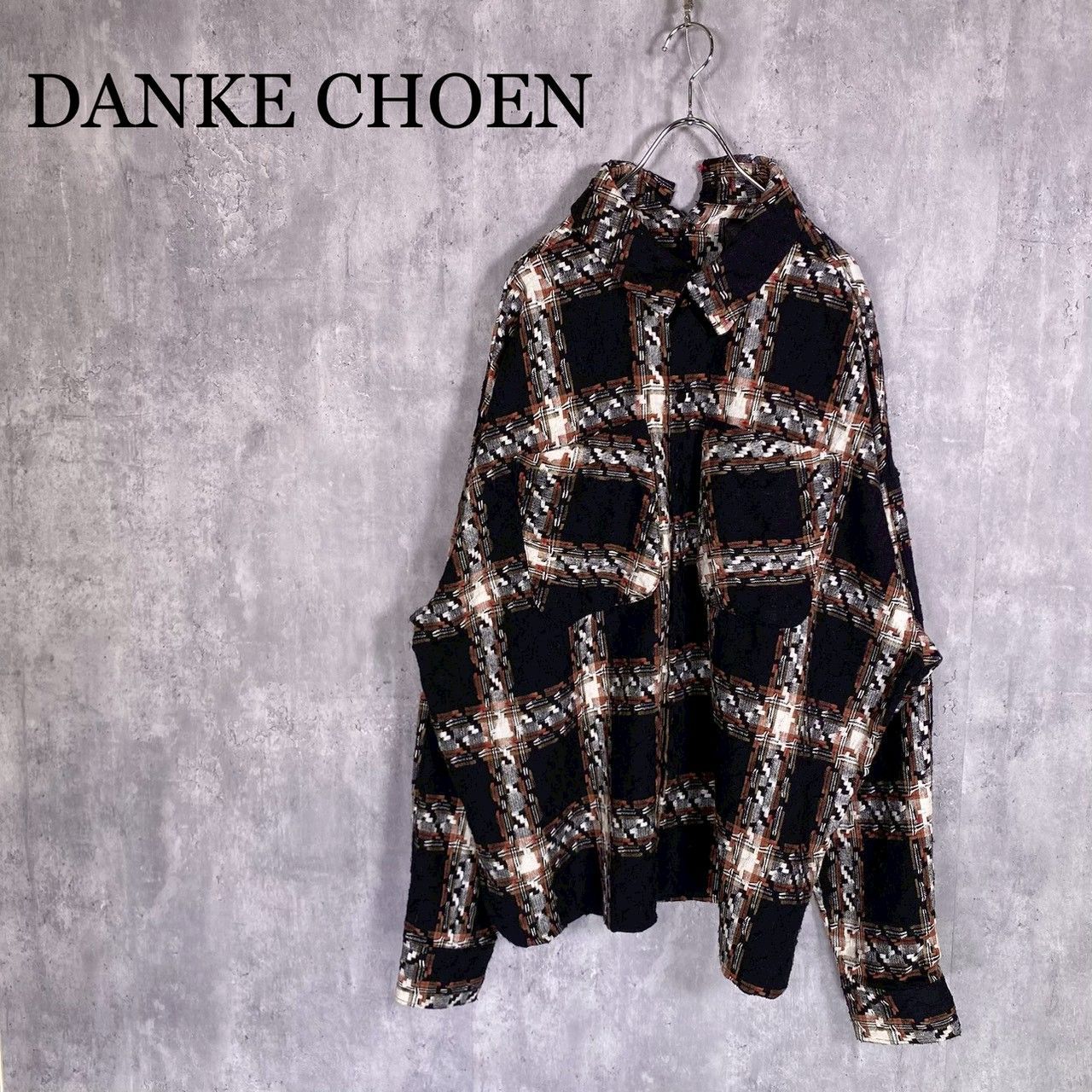 『Danke Schon』ダンケシェーン (Free) チェックシャツ 長袖