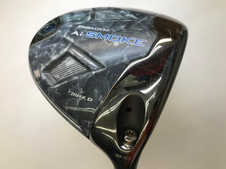 キャロウェイ　PARADYM Ai SMOKE MAX D　9度　TENSEI 50 for Callaway(Ai SMOKE)　Sフレックス　ドライバー　中古【最短即日発送】