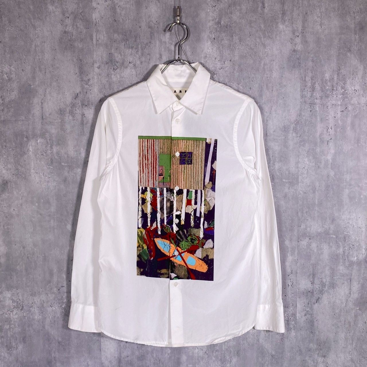 『MARNI』マルニ (42) アートプリントコットンシャツ MARNI』マルニ (42) アートプリントコットンシャツ - メルカリ