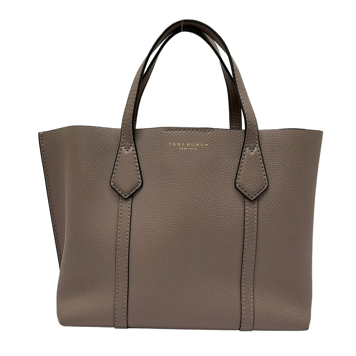 TORY BURCH(トリーバーチ) トートバッグ - グレーベージュ レザー