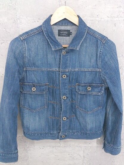 ◇ sporting&style UNITED ARROWS　green label relaxing 長袖 Gジャン デニム ジャケット 38 インディゴ # 【1002799769662】