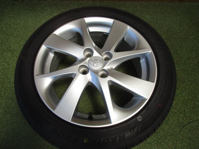 【中古】　送料込み　トヨタ純正　アクア　195/50R16　ラヂアルタイヤ４本SET　ヴィッツ　ヤリス