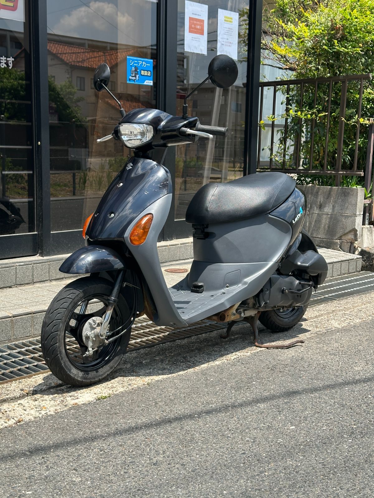 スズキ　SUZUKI　レッツ4　LET'S4　3799km　CA45A　一部無料配送可能　原付　バイク　バンガレージ　京都
