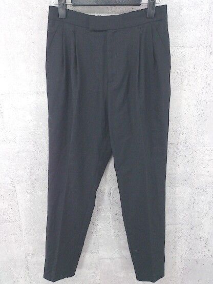 ◇ Spick&Span スピック&スパン スラックス パンツ 38 ブラック * 【1002799806541】