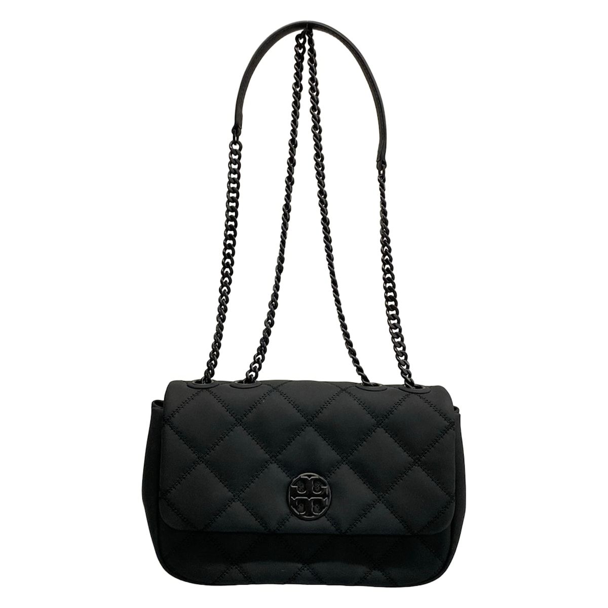 TORY BURCH(トリーバーチ) ショルダーバッグ - 黒 チェーンショルダー/キルティング