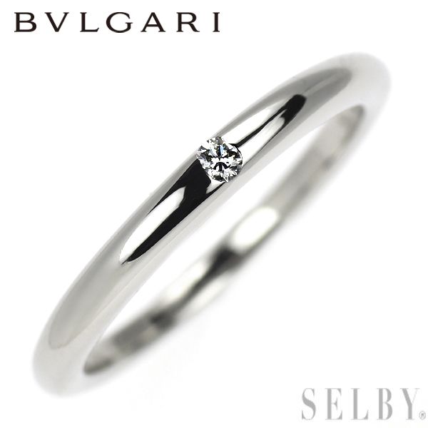 ブルガリ Pt950 ダイヤモンド リング フェディ