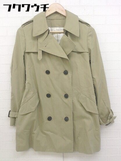 ◇ ◎ DRESSTERIOR ドレステリアレス 長袖 トレンチ コート サイズ40 ベージュ系 レディース 【中古】 【1108030005565】
