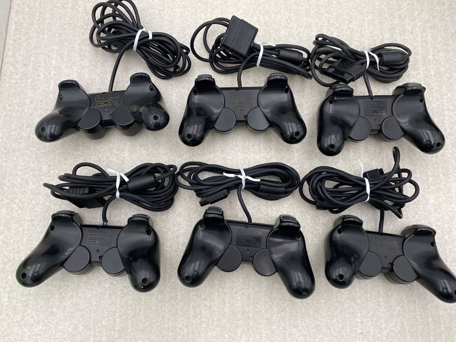 SONY プレイステーション2　DualShock 2　コントローラー　ジャンク　まとめ売り　３０点