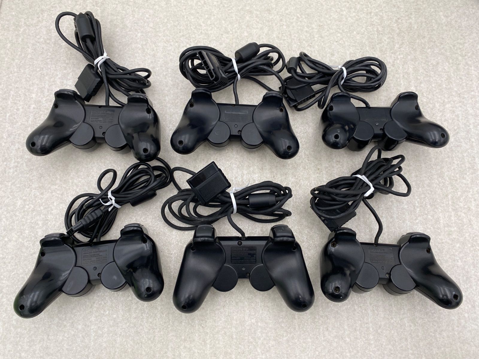SONY プレイステーション2　DualShock 2　コントローラー　ジャンク　まとめ売り　３０点