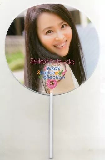 中古】うちわ 松田聖子 うちわA 「Pre 40th Anniversary Seiko Matsuda