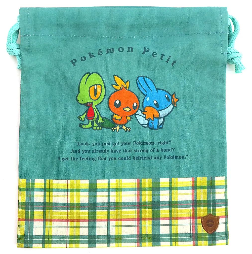 中古】バッグ OA(キモリ＆アチャモ＆ミズゴロウ) 巾着 Pokemon petit