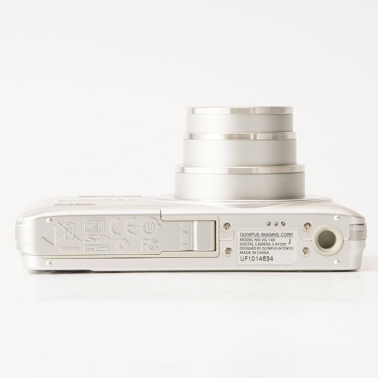 オリンパス OLYMPUS VG-140 シルバー 5x 光学ズーム - メルカリ