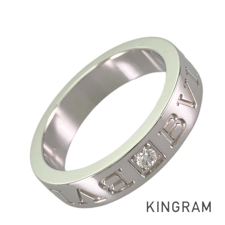 ブルガリ BVLGARI ビーゼロワン エッセンシャル 339983 K18WG ダイヤモンド 10号(50) リング sss【中古】