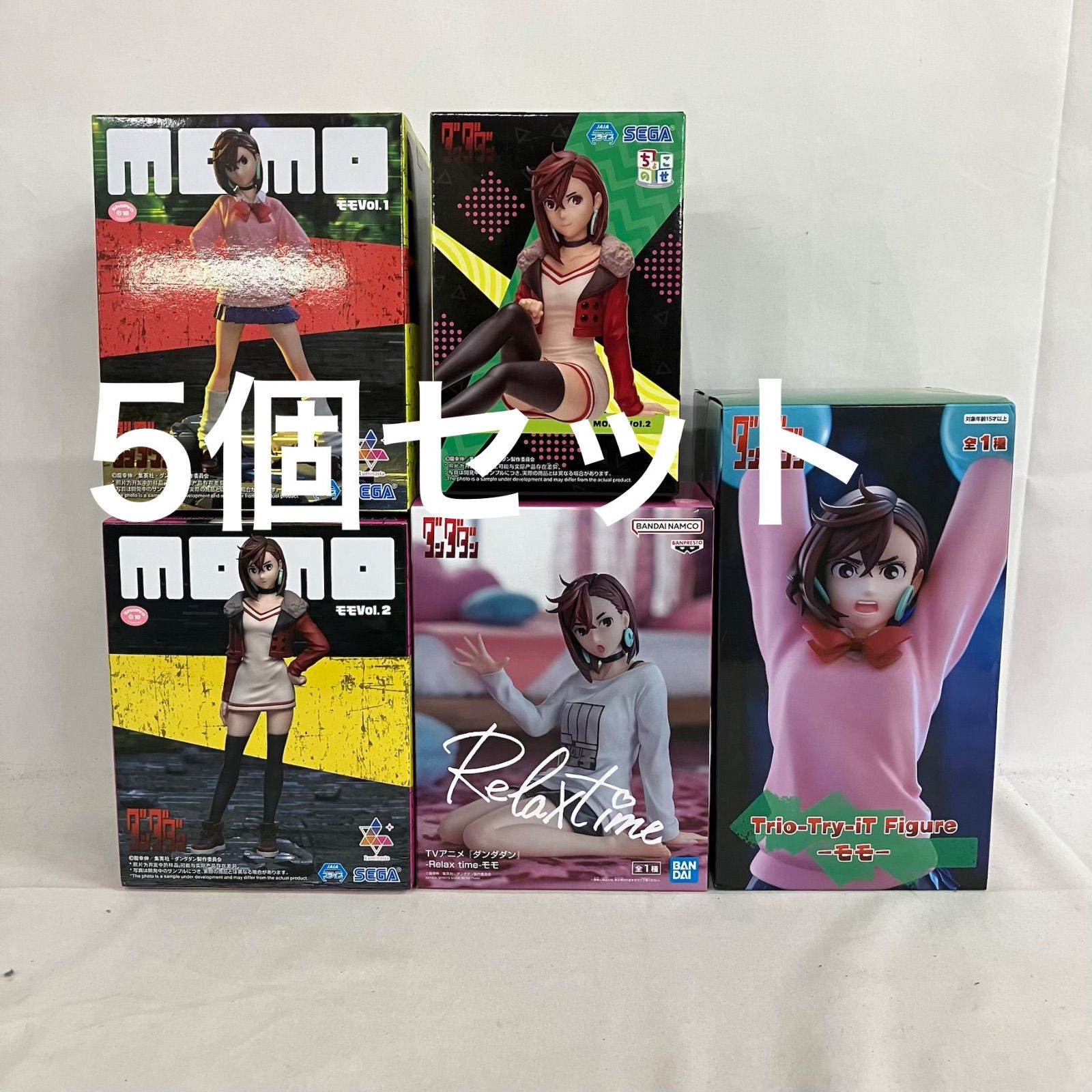 未開封 ダンダダン Luminasta 他 モモ vol.1 他 フィギュア 5個セット 