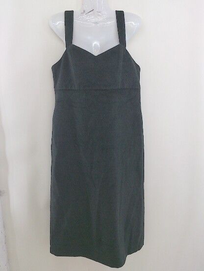 ◇ URBAN RESEARCH Sonny Label サニーレーベル ノースリーブ 膝下丈 ワンピース サイズF チャコールグレー レディース 【中古】 【1207050001196】