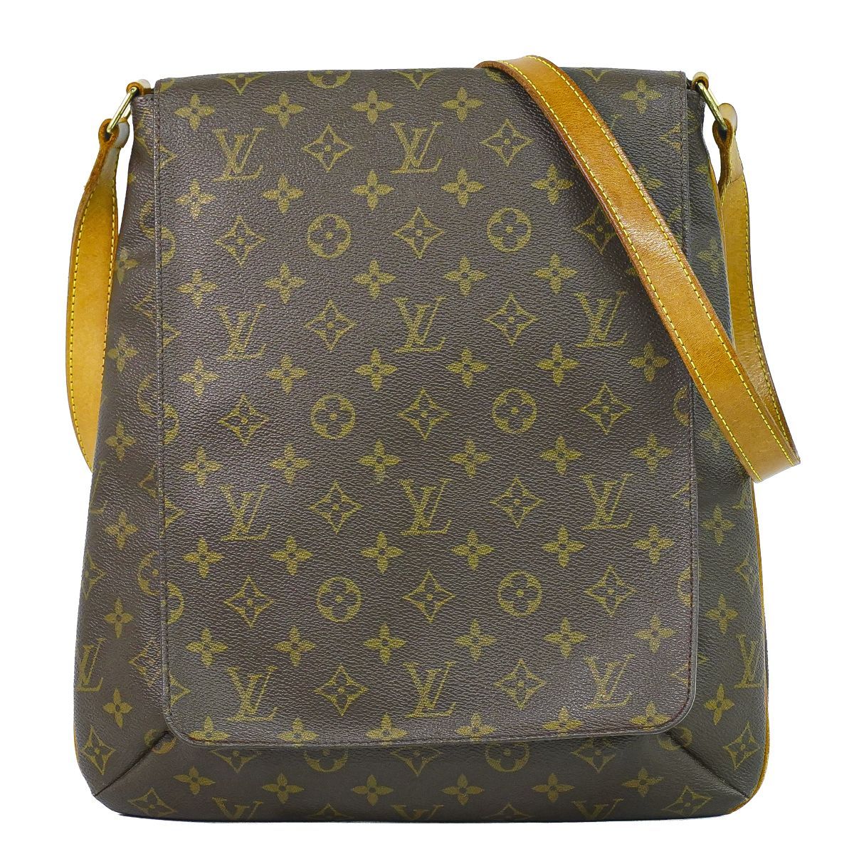 本物 ルイヴィトン LOUIS VUITTON LV ミュゼット モノグラム 