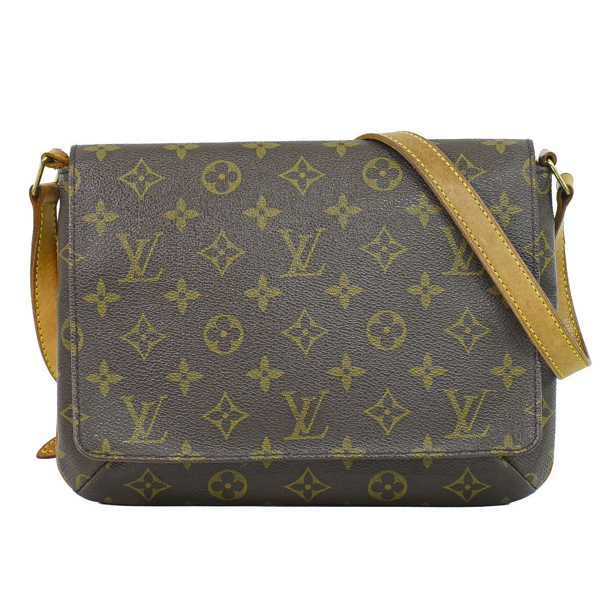 本物 ルイヴィトン LOUIS VUITTON LV ミュゼットタンゴ ショート 