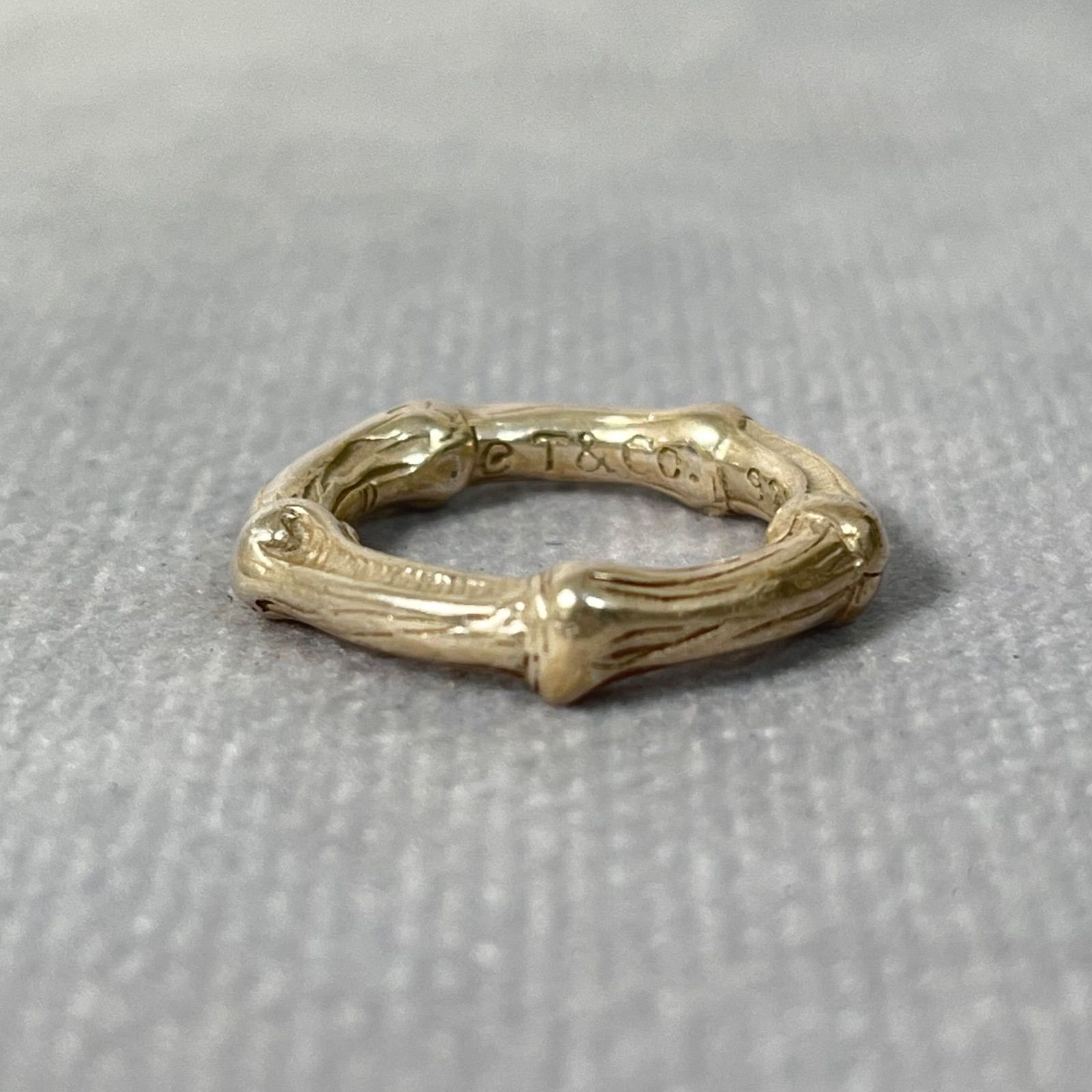 管2604-250】TIFFANY&Co. ティファニー bamboo ring バンブーリング