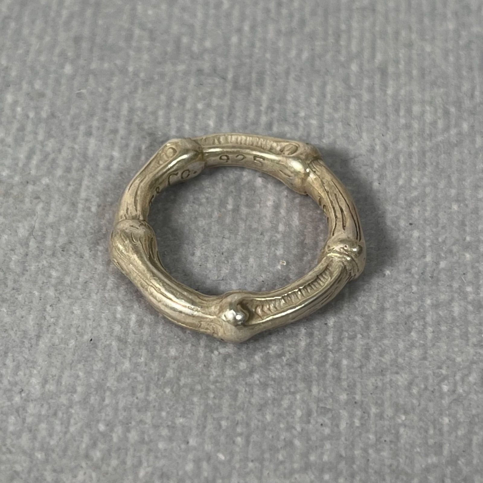 管2604-250】TIFFANY&Co. ティファニー bamboo ring バンブーリング