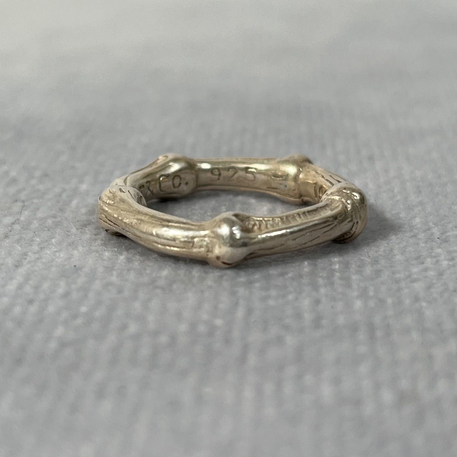 管2604-250】TIFFANY&Co. ティファニー bamboo ring バンブーリング 