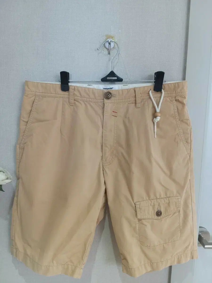 ESPRIONAGE カーゴ ハーフパンツ M ベージュ