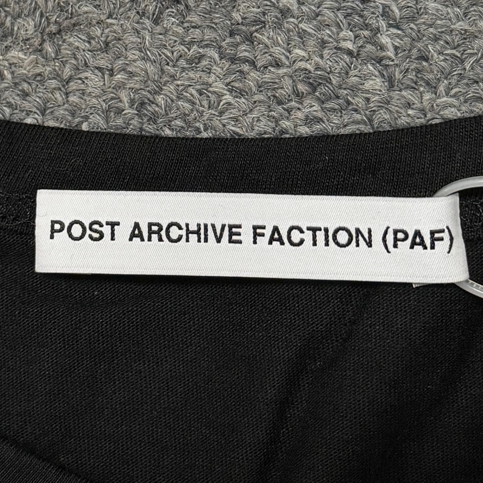 未使用 Post Archive Faction 8.0 TEE RIGHT Tシャツ カットソー PAF