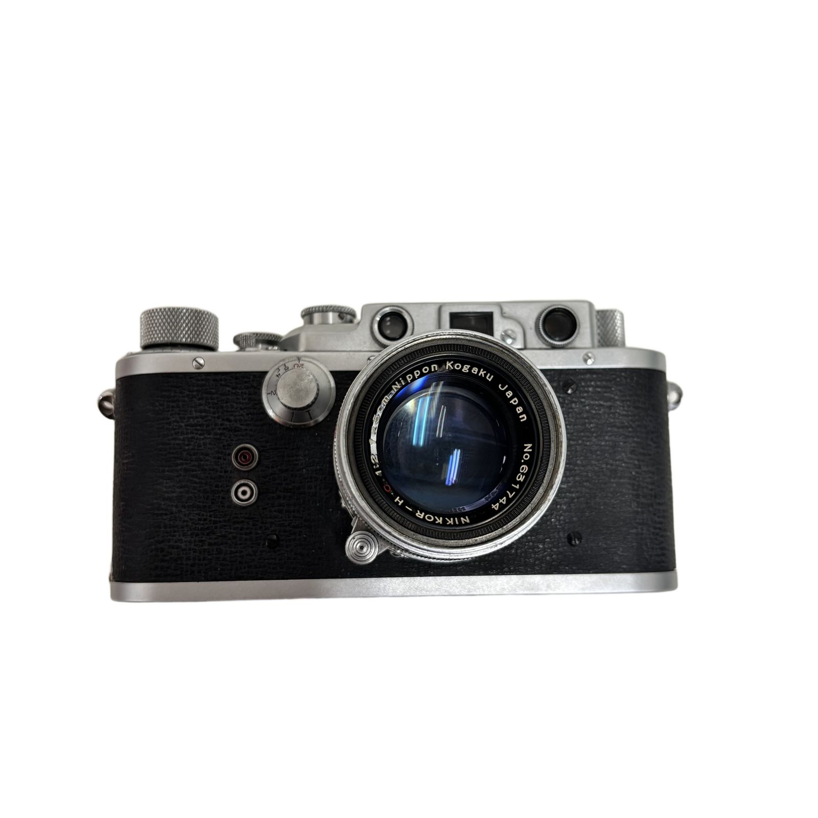 Nicca Type-IIIS NIKKOR-H・C 5cm F2 レンズセット レンジファインダー