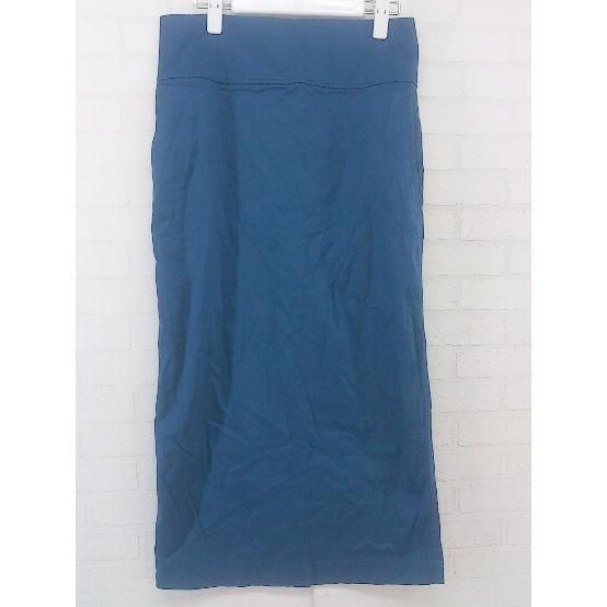 ◇ IENA イエナla boucle スリット ロング タイト スカート サイズ40 ネイビー系 レディース P 【中古】 【1208240000456】