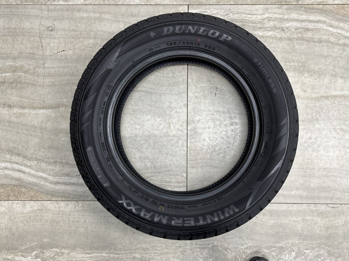 バリ溝】ダンロップ ウィンターマックス WM02 185/65R15 4本セット バリ溝】ダンロップ ウィンターマックス WM02 185/65R15 4本セット