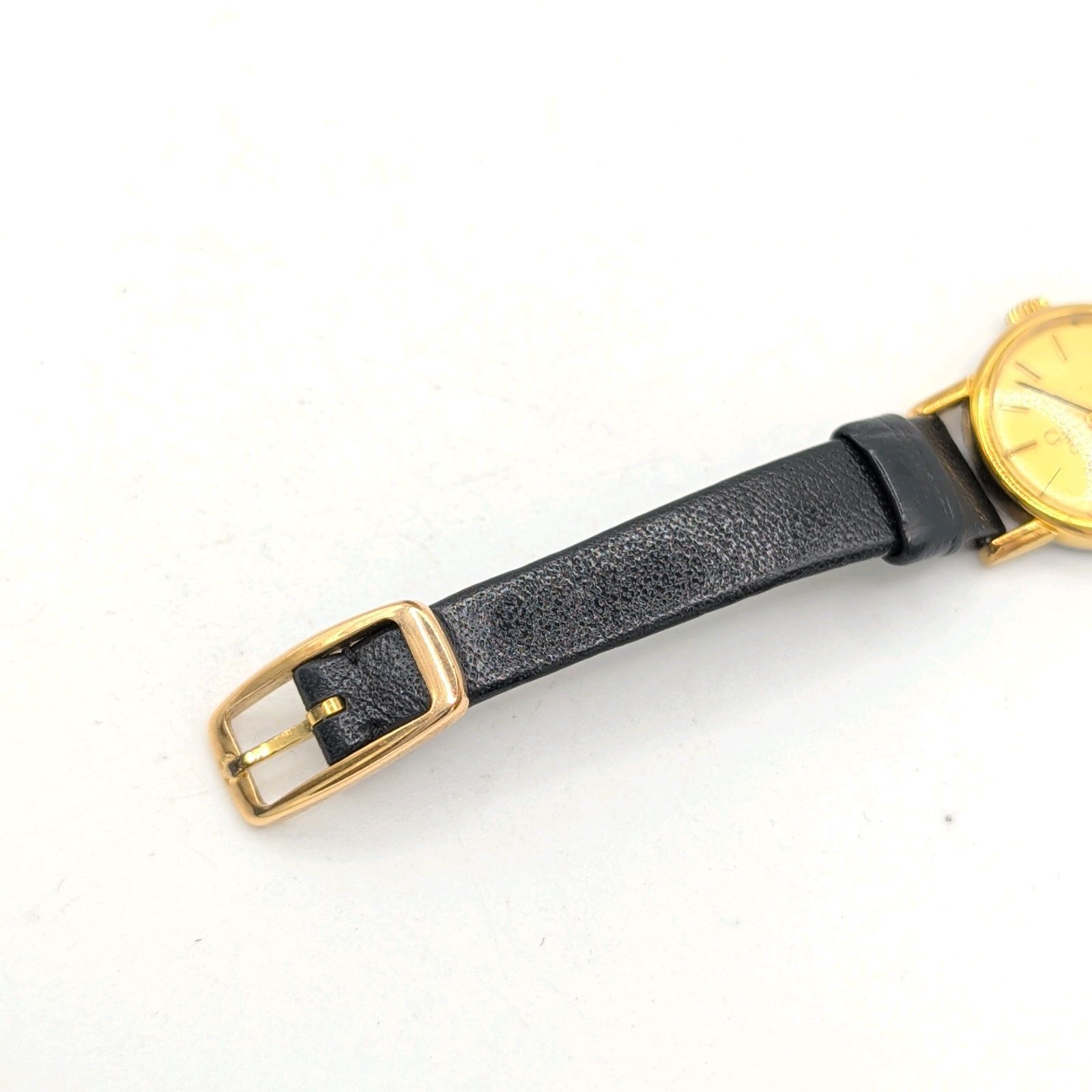 OMEGA DE VILLE Watch Hand-Winding Ladies Round Gold Y2K 00S オメガ