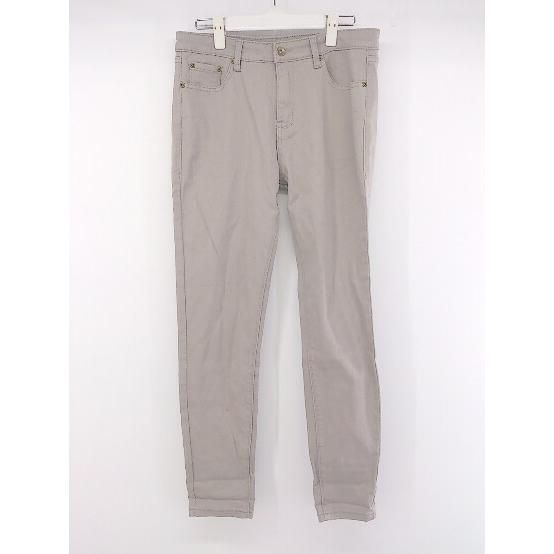 ◇ antiqua tree cafe アンティカ 5ポケット コットン パンツ サイズL ベージュ系 メンズ P 【中古】 【1208240007905】