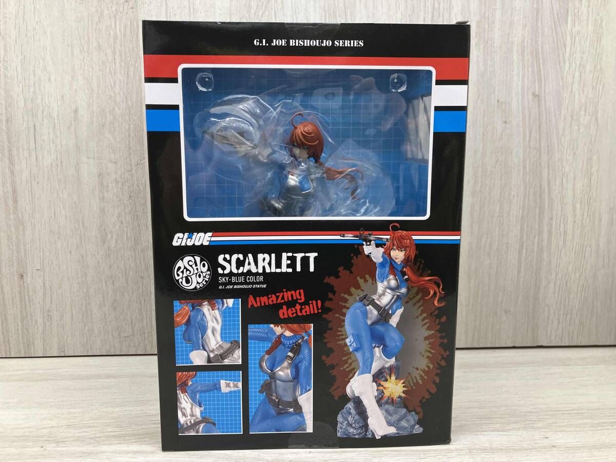 未使用品 コトブキヤ スカｰレット スカイブルｰ限定版 1/7 G.I. JOE美