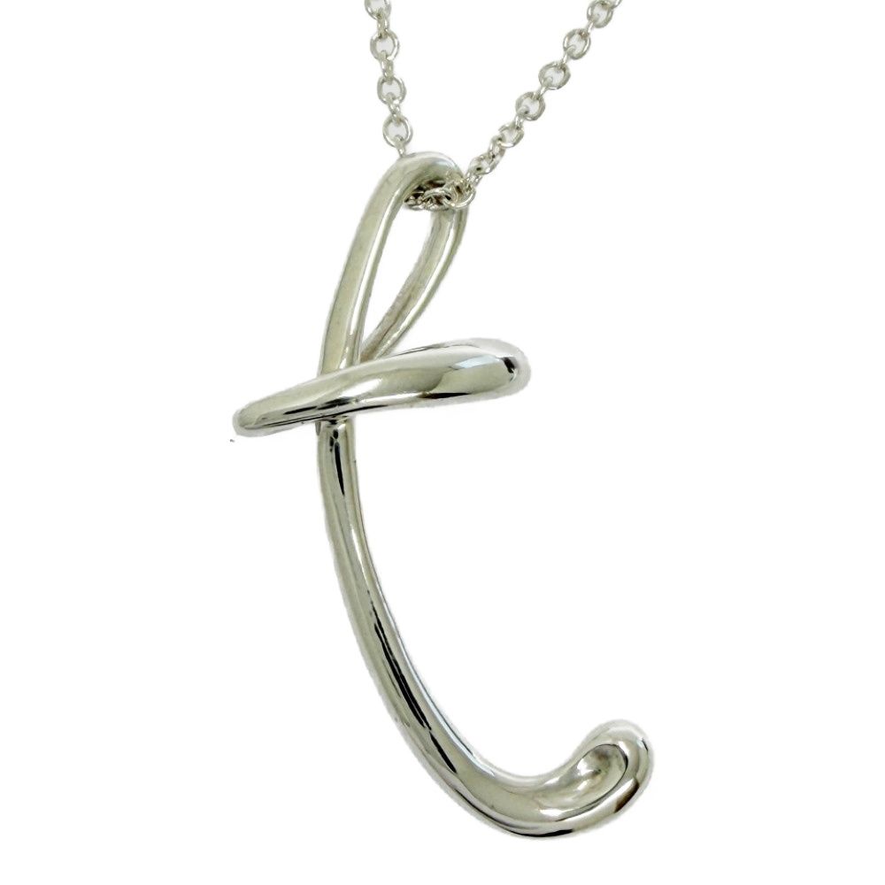 中古】【保存袋付き】 TIFFANY&Co. ティファニー シルバー レター