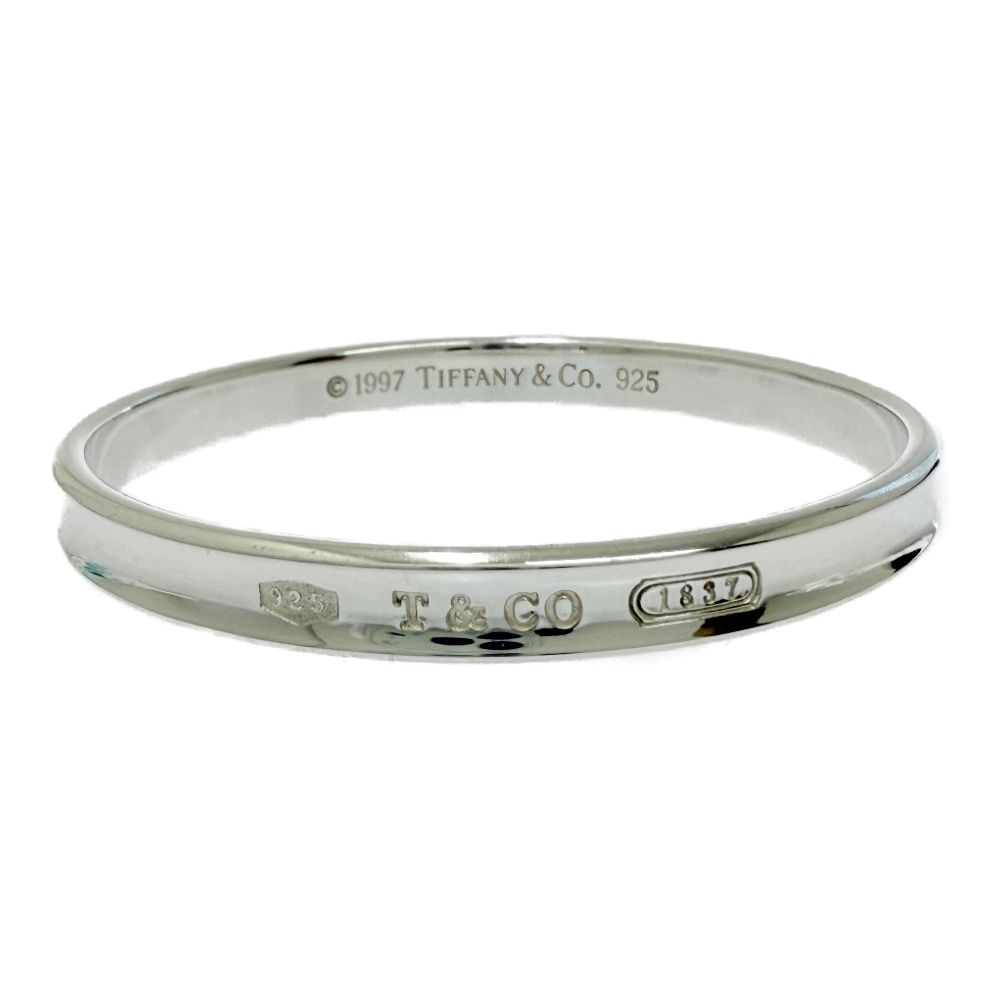 【中古】TIFFANY&Co. ティファニー シルバー 1837 ナロー バングル 32.5g 925刻印 564323 バングル 19,564円