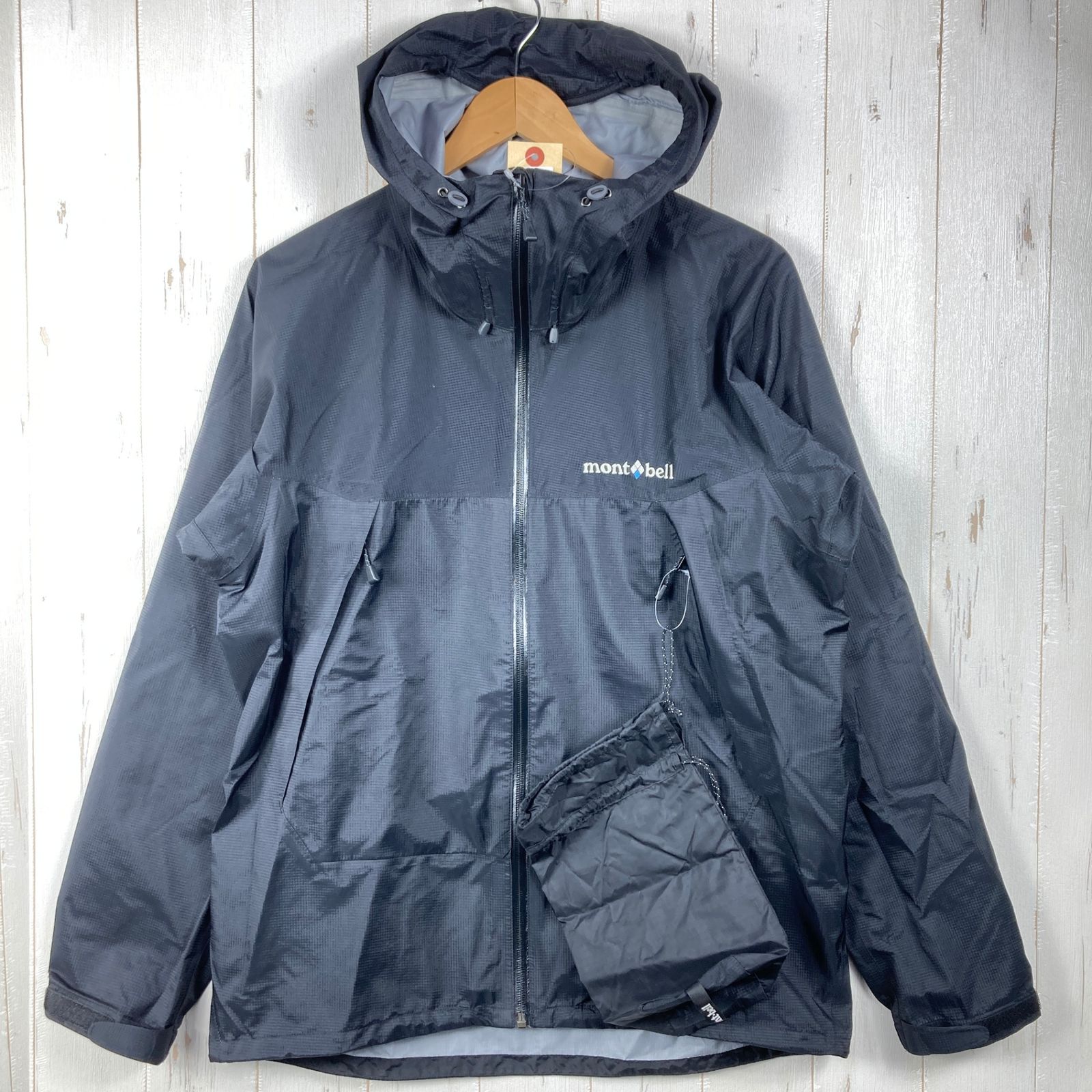 ?️Men's M ブラック系 Montbell ( モンベル ) サンダーパス ジャケット Thunder Pass Jacket ナイロン ウェア トップス アウター ジャケット レインシェル z00058364 レインシェル アウター