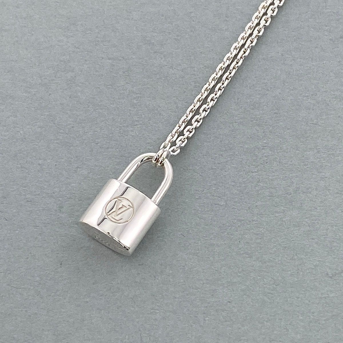 Silver lockit pendant ルイヴィトン 南京錠 ネックレス Louis Vuitton