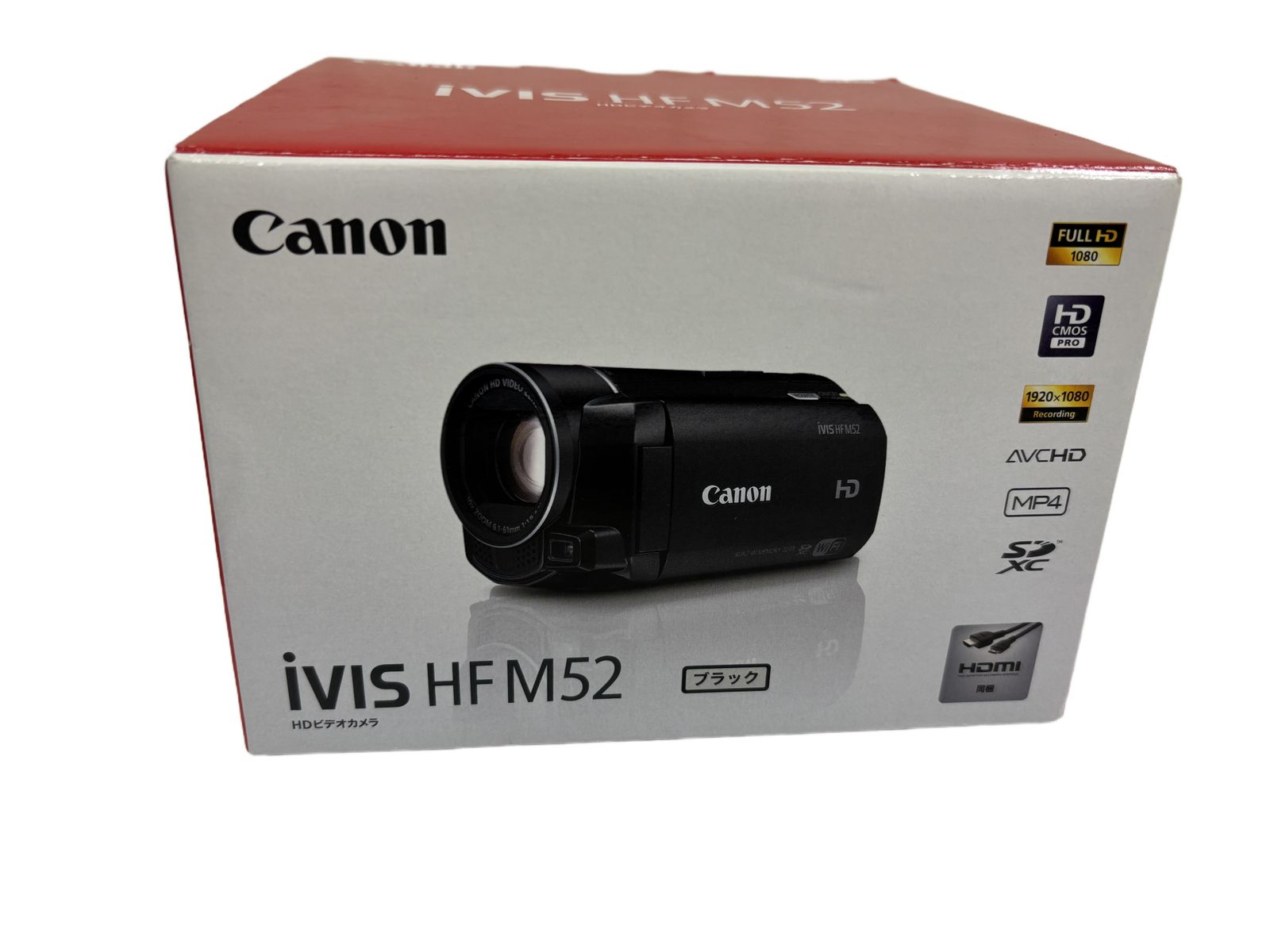 キャノン iVIS HF M52 デジタルビデオカメラ 3.0型 内蔵メモリー32GB